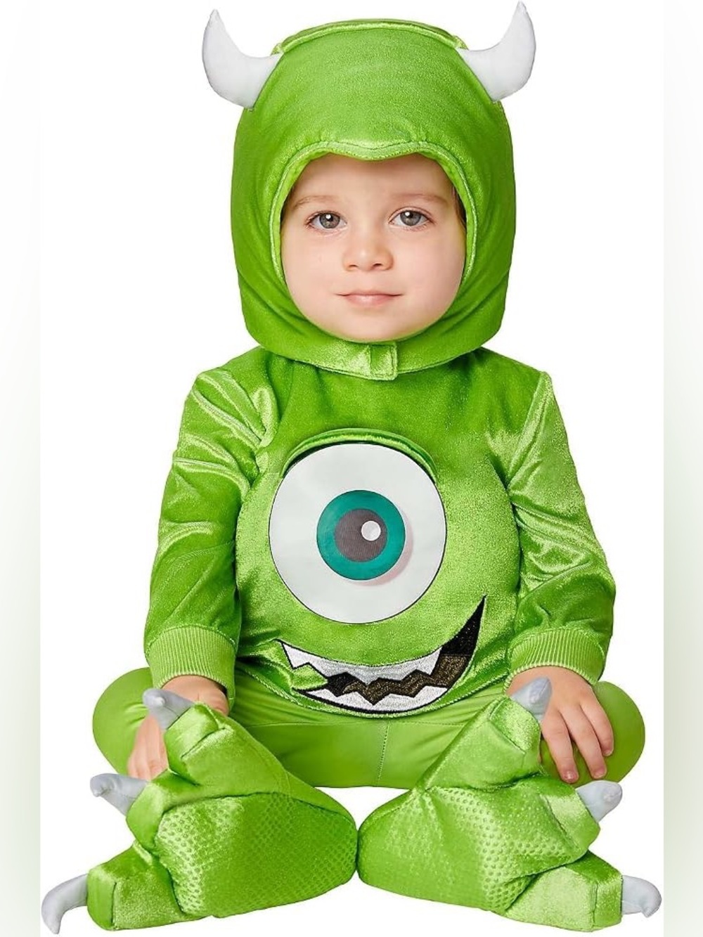 Spirit Halloween - Monsters inc - Mike Wazowski Costume - INFANT - 12-18 Months